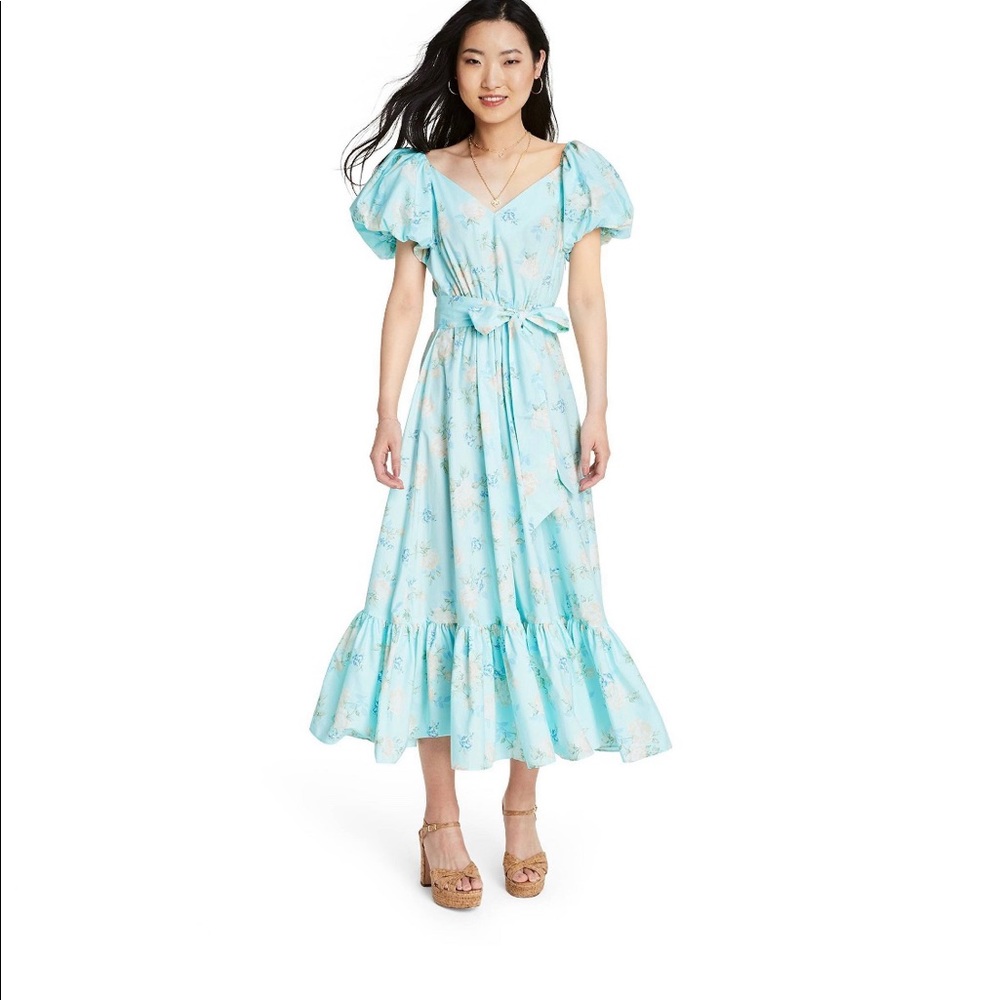 NWT Estelle Puff Sleeve Dress